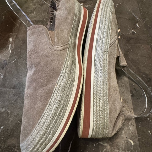 PRADA | Suede Slip On Espadrille Sneakers - Picture 8 of 9